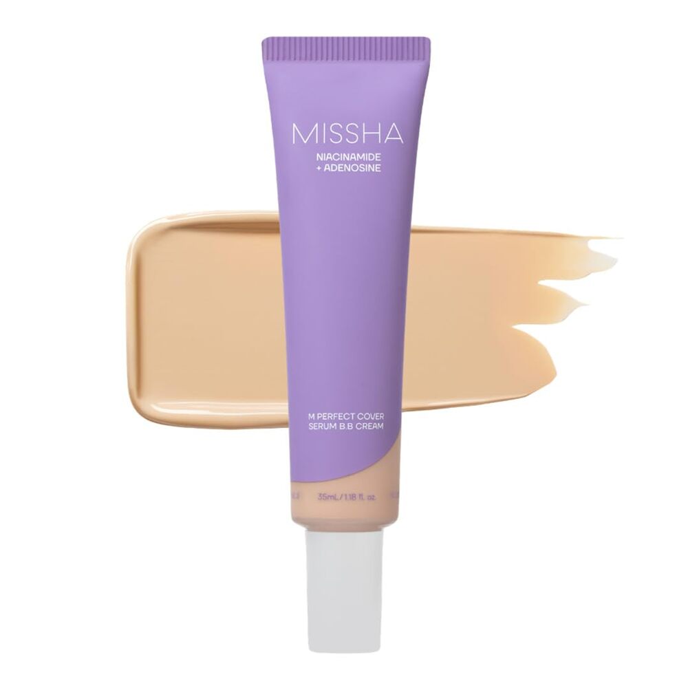 MISSHA M Perfect Cover Serum BB Cream No. 23 Natural Beige 1.18 oz New